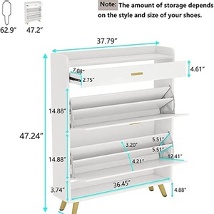 Flip-top <b>shoe</b> <b>rack</b> for home use, suitable for both indoor and outdoor use. Features include: attractive design, easy <b>storage</b>, - Product Image 5