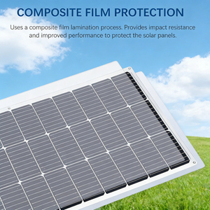 แผงโซลาร์เซลล์แบบยืดหยุ่น Alecter APH-P105 100W 18V โมโนคริสตัลไลน์ซิลิคอน ประสิทธิภาพ 23.7% ขนาดเซลล์ 182 มม. x 182 มม. ความหนา 0.28 ซม. - Product Image 5