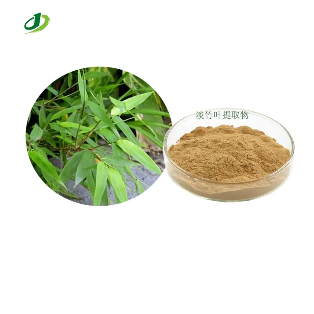 100 % Bambusblatt-Extraktpulver gewöhnliches Lopatherum-Kraut-Extrakt Flavonoid 40 %