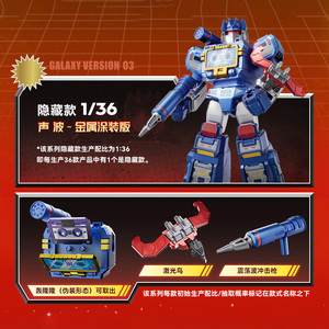 Blokees Transformers Figures Versione Galaxy 03 Originale Genuina Versione Cinese Modelli da Assemblare Blocchi da Costruzione Giocattolo Blind Box - Product Image 4