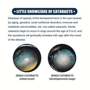 Gocce Oculari Yegbong per Cani e Gatti, Rimozione Lacrime, Allevia il <span class=keywords><strong>Prurito</strong></span> Oculare, Pulizia Delicata - Product Image 3