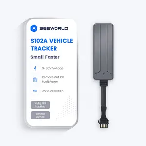 SEEWORLD高品質盗難防止車GPS追跡デバイスS102AGPSトラッカー