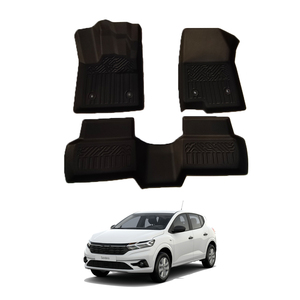 2025 nuovo Design di fornitura di fabbrica tappetino per auto 100% in gomma impermeabile 3D TPE auto stuoie per <span class=keywords><strong>SANDERO</strong></span> 2021-2023 - Product Image 1
