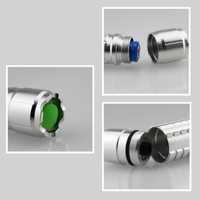 Nouveauté : Pointeur laser bleu rechargeable, torche longue portée, focalisable, extrêmement puissant pour une utilisation en extérieur