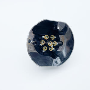 Vente directe d'usine de remorques de camion à 7 broches connecter <span class=keywords><strong>prise</strong></span> <span class=keywords><strong>électrique</strong></span> 12v acier type 2 <span class=keywords><strong>prise</strong></span> de <span class=keywords><strong>remorque</strong></span> plate - Product Image 4