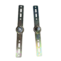 Accessoires de canapé multi-angles à deux sections en or en gros, y compris ressort de charnière d'appui-tête à 360 degrés pour lits d'hôtels