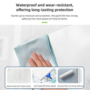 Pintura de Protección Ambiental a base de agua para puertas y ventanas de vidrio de oficina para evitar el espionaje y la textura mate transparente - Product Image 5