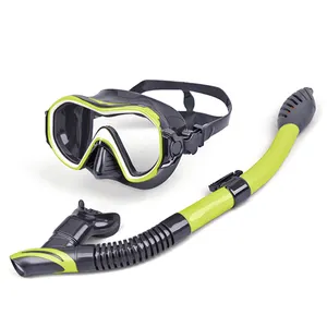 Conjunto de máscara de mergulho, conjunto profissional de óculos de snorkel para mergulho