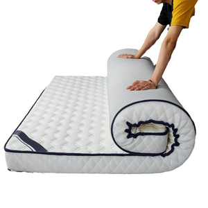 Coussin en mousse épaissi à rebond élevé <span class=keywords><strong>de</strong></span> 10cm lit simple lit <span class=keywords><strong>Double</strong></span> adulte étudiant enfants mémoire coton <span class=keywords><strong>matelas</strong></span> pliant <span class=keywords><strong>matelas</strong></span> <span class=keywords><strong>Futon</strong></span> - Product Image 1