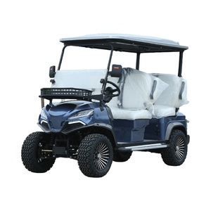 Voiturette de golf électrique tout-terrain camouflage 4-6 places, vitesse 30 km/h, autonomie 90 km, idéale pour les zones touristiques et les hôtels - Product Image 6