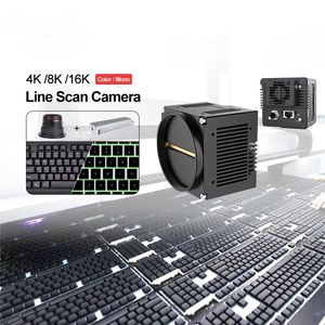 Caméra industrielle HIFLY à vision industrielle haute vitesse 16K 72kHz Mono CMOS 10GigE à balayage linéaire 16K avec prise en charge du balayage linéaire - Product Image 4