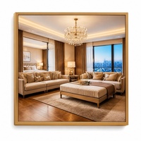 Layar LCD kotak seni penanda Digital 26.5 inci resolusi 1920*1920 layar LCD kotak kecerahan tinggi layar Lcd persegi
