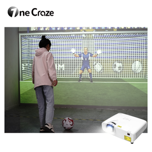 Onecraze AR Pickleball Virtual Playground Multiplayer Interactive <b>Wall</b> Smash Games 20 Plus Games 5300 Lumens Indoor <b>Projector</b> - Product Image 6
