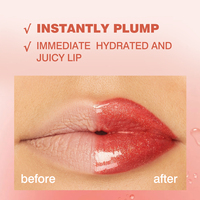 Bâton de baume à lèvres hydratant bio sans étiquette Logo personnalisé Type de presse stylo baume à lèvres hydratant et miroitant