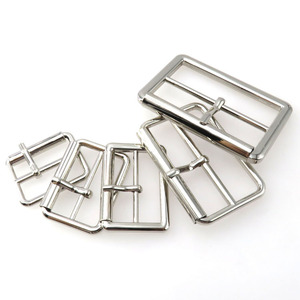 Reinforced Double Tongue Buckle Zinc Alloy Roller Strap Buckle for Pet Collars Outdoor Bags and <b>Work</b> <b>Belts</b> - Product Image 2