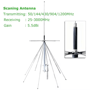 SDD130 - Antenne Discone de balayage 25-3000 MHz Diamonds / Antenne de station de base HF D3000 - Product Image 3
