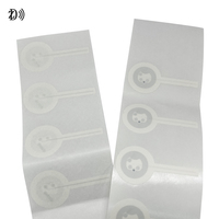 Étiquette autocollante RFID NFC anti-contrefaçon, anti-effraction, 13,56 MHz, 424 DNA TT