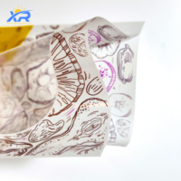Eco-vriendelijke hitteverzegelbare plastic Mylar verpakkingszakken voor voedsel met transparant venster, driezijdig verzegeld en hersluitbaar voor snacks