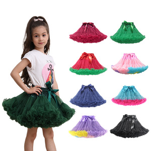 Gonna alla moda per bambini Tutu gonna Super soffice <span class=keywords><strong>sottoveste</strong></span> principessa danza danza classica gonna a strati per bambini <span class=keywords><strong>vestiti</strong></span> di Halloween - Product Image 1