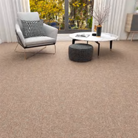 Dalles de moquette en PP pour bureaux et maisons, écologiques, ignifuges, antidérapantes, anti-chute de poils, couverture complète, à poils coupés modernes