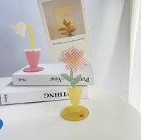 Clip de bureau en acrylique pour bloc-notes, support vertical pour photos et messages, pince à photos pour petits objets de présentation