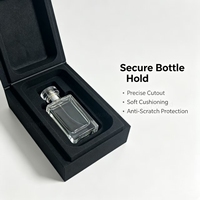 Insert en mousse EVA haute densité découpé sur mesure, antichoc, pour flacon de parfum, emballage de boîte cadeau cosmétique