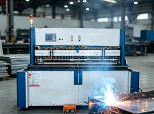 Máquina de soldadura por puntos CNC para chapa metálica con panel de control y pedal para soldadura industrial de acero inoxidable - Product Image 1
