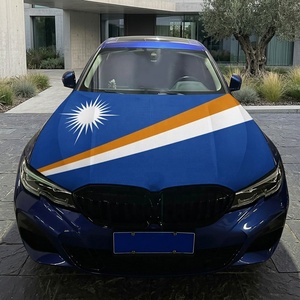 <span class=keywords><strong>Bandera</strong></span> para Capó de Coche de las <span class=keywords><strong>Islas</strong></span> <span class=keywords><strong>Marshall</strong></span>, Universal, de Spandex, 130x150cm, Venta al Por Mayor - Product Image 4