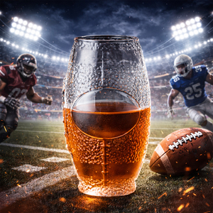 Vaso de <span class=keywords><strong>Cerveza</strong></span> y Whisky Creativo de 16 oz con Diseño de Balón de Fútbol, para Bebidas Deportivas, para el Día del Partido, para Fanáticos del Whisky, para Fiestas - Product Image 4