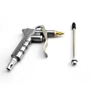 Pistola de ar pneumática 131, apontador de ar pneumático, ferramentas de limpeza de plástico, alumínio, pistola de sopro de ar com bico ponteiro