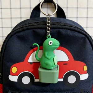 Nouveauté 2026 Porte-clés imperméable personnalisable en 12 couleurs Dessin animé animal Lézard pour les amoureux des animaux - Product Image 4