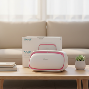 Likcut S501 <span class=keywords><strong>Machine</strong></span> <span class=keywords><strong>de</strong></span> <span class=keywords><strong>découpe</strong></span> <span class=keywords><strong>de</strong></span> vinyle portable pour loisirs créatifs, autocollants thermocollants HTV, alternative au <span class=keywords><strong>Cricut</strong></span>, traceur <span class=keywords><strong>de</strong></span> <span class=keywords><strong>découpe</strong></span> - Product Image 1