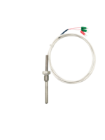 Capteur de température KLZD KZW-200 PT100 IP65 avec fil PTFE pour -50°C ° De la lettre C à +200 ° Capteur NTC