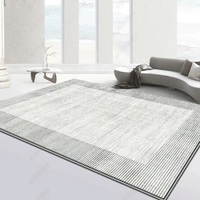 Géométrie de luxe légère transfrontalière tapis de ménage salon table à thé tapis de ménage