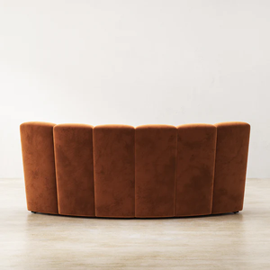 Sofá Modular Italiano Personalizado, Sofá Curvo de Terciopelo para Sala de Estar, Área de Negociación, Oficina, Salón, Villa - Product Image 2