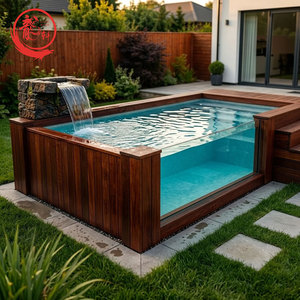 Piscina Prefabricada para Exteriores, Spa, Piscina Elevada, <span class=keywords><strong>Precio</strong></span> de Piscina Prefabricada de Fibra de Vidrio - Product Image 1