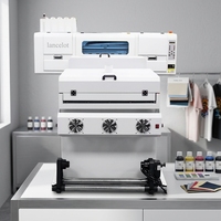 Imprimante DTF Lancelot New 60cm A1 avec agitateur I3200, double tête, pour transfert direct sur film, idéale pour l'impression de t-shirts et les petites entreprises