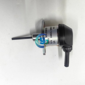 อะไหล่รถขุดคุณภาพสูงใหม่ วาล์วโซลินอยด์หยุดน้ำมันเชื้อเพลิง 12V รุ่น 1A021-60017 1A02160017 สำหรับเครื่องยนต์ D1503 รถขุด KX121-3S KX161-3S KX91 - Product Image 5