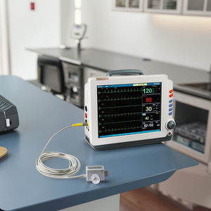 <span class=keywords><strong>Monitor</strong></span> Veterinario per Animali con Schermo LCD da 12 Pollici, Sei Parametri: PR, ECG, TEMP, SPO2, NIBP, HR, RESP - Product Image 1