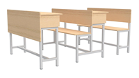 Ensemble table et chaises pliantes au design moderne de haute qualité mobilier de classe pour étudiants et hôtels