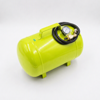 Réservoir d'air portable en acier de 10 gallons, 0,93 MPa, certifié ISO4706, pour gonflage de pneus et outils pneumatiques, directement de l'usine