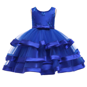 Vente en gros de robes de fête pour filles de <span class=keywords><strong>6</strong></span> à 14 <span class=keywords><strong>ans</strong></span>, robes de princesse fleuries pour mariage, jolies robes pour bébés filles - Product Image 3