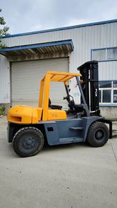 Chariot élévateur d'origine japonais TCM FD70 à vendre avec moteur fiable chariot élévateur diesel d'occasion avec pièces de rechange - Product Image 2