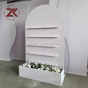 ZKAI Ensemble de supports à vin et de présentoirs à gâteaux en acrylique <span class=keywords><strong>pour</strong></span> mur de champagne de bienvenue, <span class=keywords><strong>pour</strong></span> la décoration d'événements et de fêtes - Product Image 3