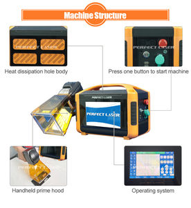 Perfect <strong>Laser</strong> 20w 30 <strong>Watts</strong> MAX JPT Portable Optical Hand Held <strong>Laser</strong> Engraving Fiber <strong>Laser</strong> Marking Machine Cheap Price for Sale - Product Image 3