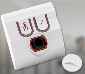 Estación de Llamada y Reinicio para Enfermeras de Hospital con Puerto para Dispositivo, Unidad de Cabecera para Pacientes, Conexión CAT6 RJ45, Estación de Llamada LED Antibacteriana - Product Image 2