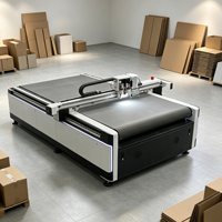 Hoge kwaliteit CNC kartonnen doos sample snijplotter machine voor verschillende formaten golfkarton