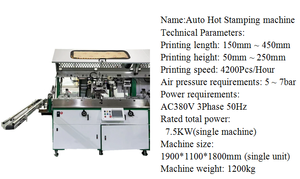 Máquina Automática de Estampado en Caliente con Lámina Dorada, Certificación CE, Alimentación Automática de Lámina, Bronceadora para Cajas de Regalo de Papel, Etiquetas de Cuero - Product Image 2