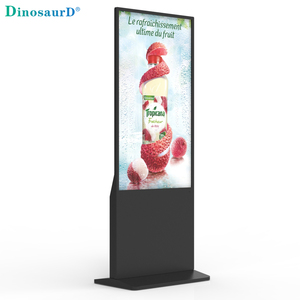 Pantalla de póster LCD de pie para interiores de diseño de lujo, táctil inteligente para recepción de Hotel, señalización Digital - Product Image 6