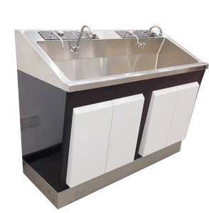 Victory Kitchen Direct Factory Supply Lavabo desinfectante de acero inoxidable con estantes de secado para hoteles y restaurantes Suministros de laboratorio - Product Image 1